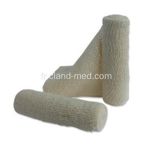 Bandage élastique de crêpe de coton de Spandex médical de bon prix